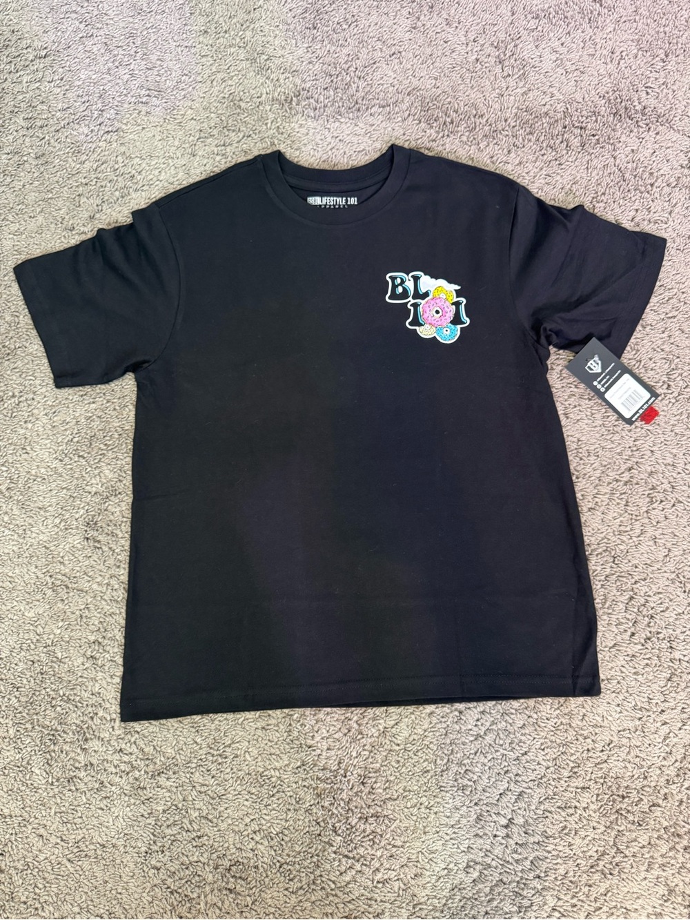 Baseball Lifestyle Donuts and Dingers T-Shirt YXL NWT